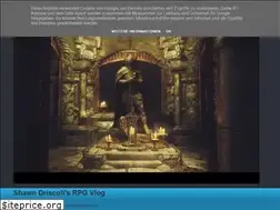 Sites similar to shawndriscollrpg.blogspot.com