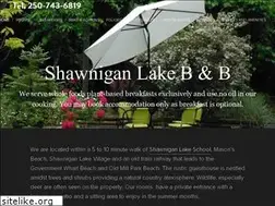 Sites similar to shawniganlakebedandbreakfast.ca