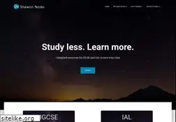 Sites similar to shawonnotes.com