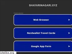Sites similar to shayarinagari.xyz