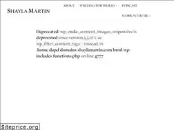 Sites similar to shaylamartin.com