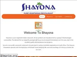 Sites similar to shayona.co.za