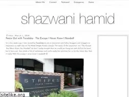 Sites similar to shazwanihamid.com