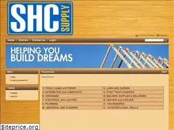 Sites similar to shcsupply.com