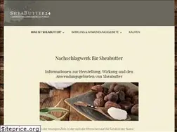 Sites similar to sheabutter24.de