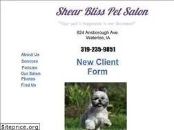Sites similar to shearblisspetsalon.com