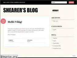 Sites similar to shearer.wordpress.com
