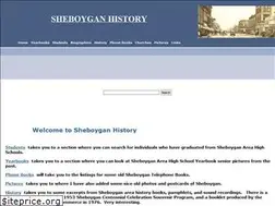 Sites similar to sheboyganhistory.com