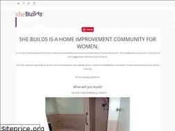 Sites similar to shebuilds.com.au
