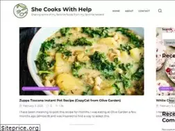 Sites similar to shecookswithhelp.com