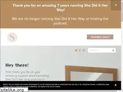 Sites similar to shediditherway.com