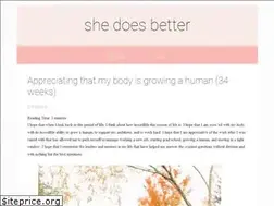 Sites similar to shedoesbetter.com