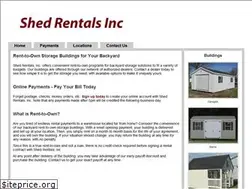Sites similar to shedrentalsinc.com