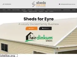 Sites similar to shedsforeyre.com.au
