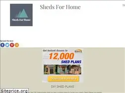 Sites similar to shedsforhome.com