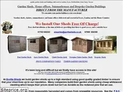 Sites similar to shedshop.co.uk