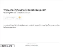 Sites similar to sheehytoyotafredericksburg.com