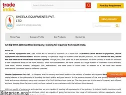 Sites similar to sheelaequipments.com