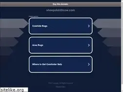 Sites similar to sheepskinthrow.com