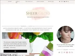 Sites similar to sheergloss.blogspot.com