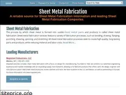 Sites similar to sheet-metal-fabrication.com