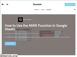 Sites similar to sheetaki.com