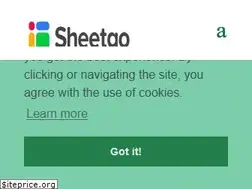 Sites similar to sheetgo.com