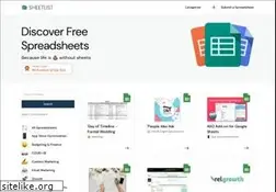Sites similar to sheetlist.net