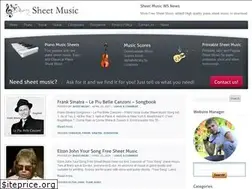 Sites similar to sheetmusic.ws