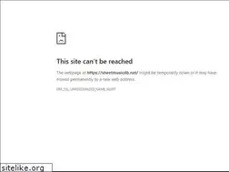 Sites similar to sheetmusicdb.net