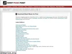 Sites similar to sheetmusicpoint.com