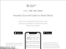 Sites similar to sheetmusicscanner.com