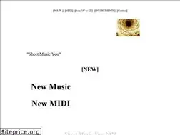 Sites similar to sheetmusicyou.com