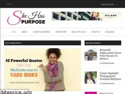 Sites similar to shehaspurpose.com