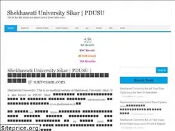 Sites similar to shekhawatiuniversity.in