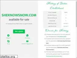 Sites similar to sheknowsnow.com