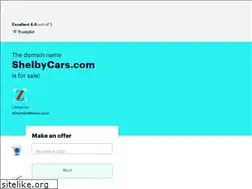 Sites similar to shelbycars.com