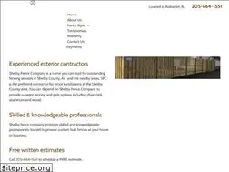 Sites similar to shelbyfencecompany.com