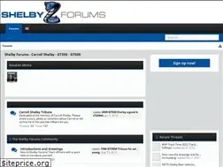 Sites similar to shelbyforums.com