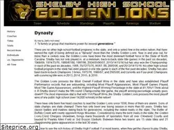Sites similar to shelbyhighfootball.com