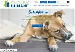 Sites similar to shelbyhumane.org