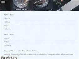 Sites similar to shelbyregistry.com