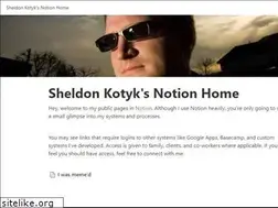 Sites similar to sheldonkotyk.com