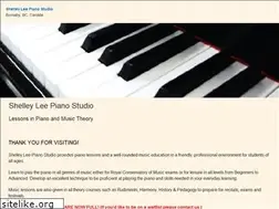 Sites similar to shelleyleepiano.com