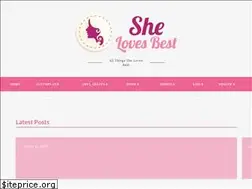 Sites similar to shelovesbest.com