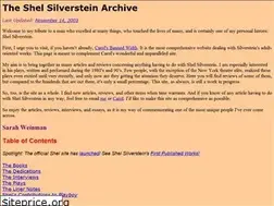 Sites similar to shelsilverstein.tripod.com
