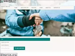 Sites similar to shelterlist.com