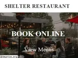 Sites similar to shelterrestaurant.com
