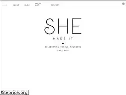 Sites similar to shemadeitblog.com