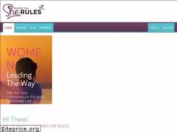 Sites similar to shemakestherules.com